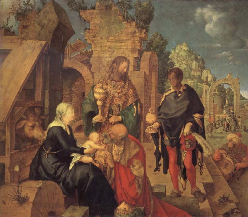 Albrecht Durer The Adoration of the Magi France oil painting art